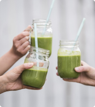 Groene detox shake